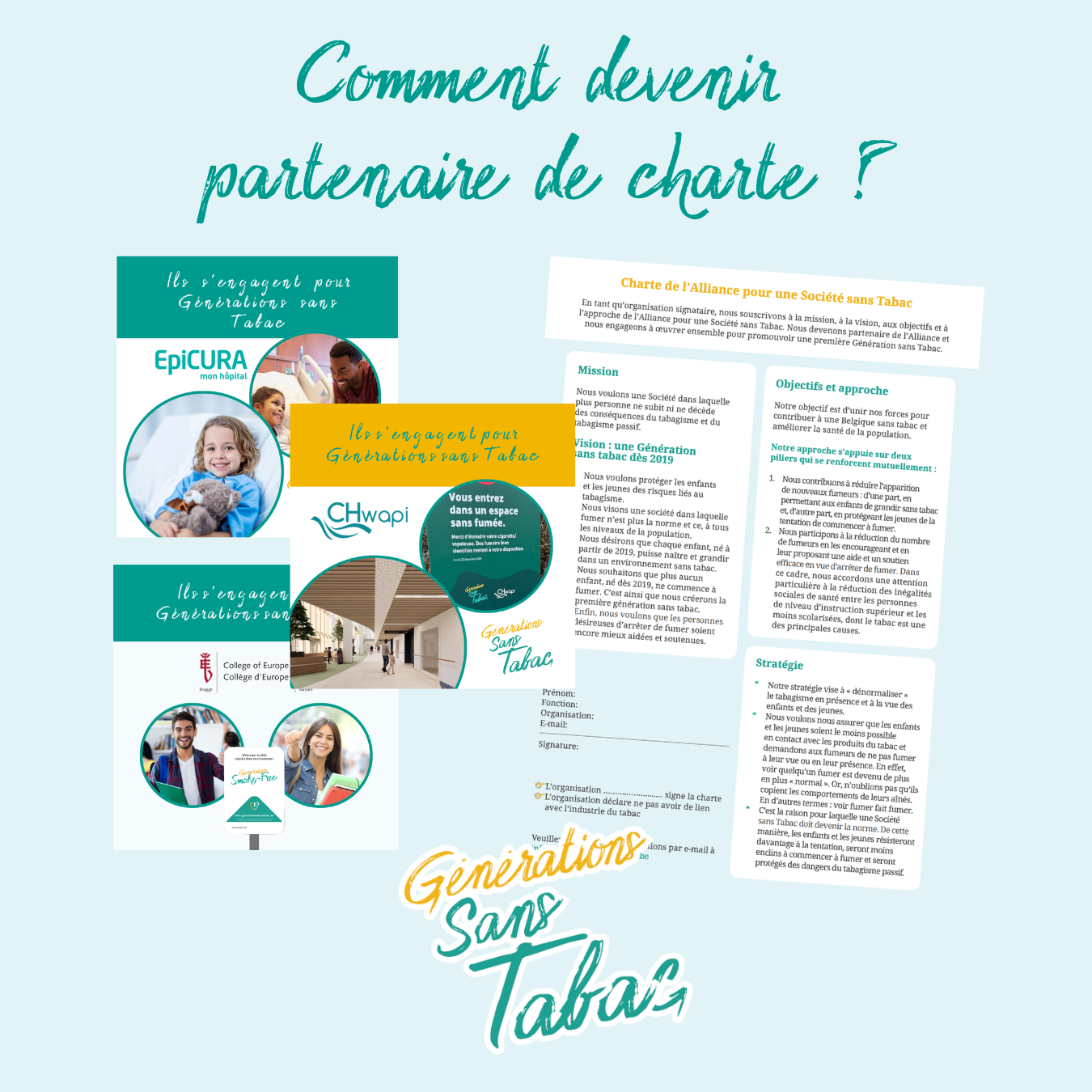 Partenaire Générations sans tabac